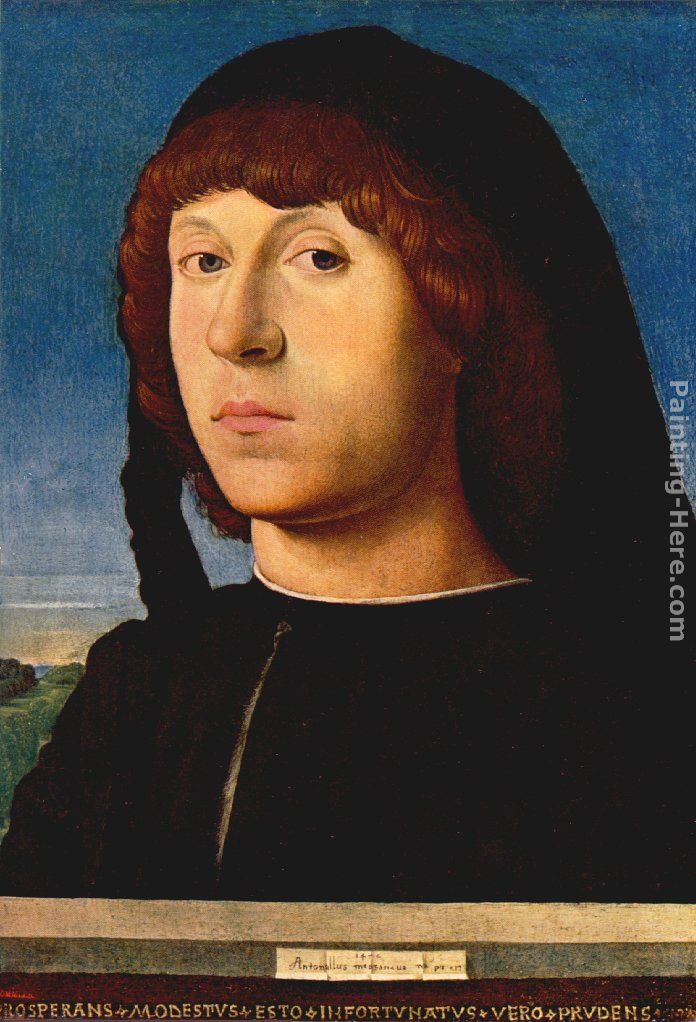 Antonello da Messina Portrait of a Man